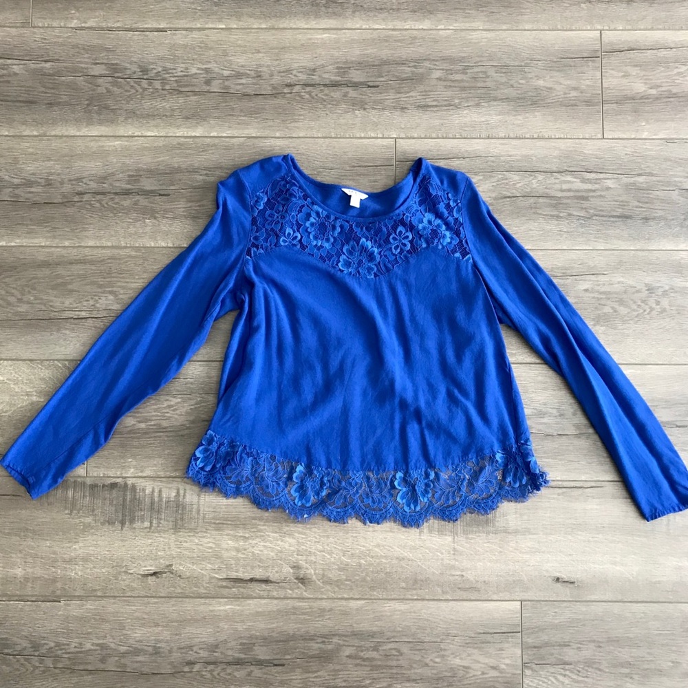 Guess Blue Blouse